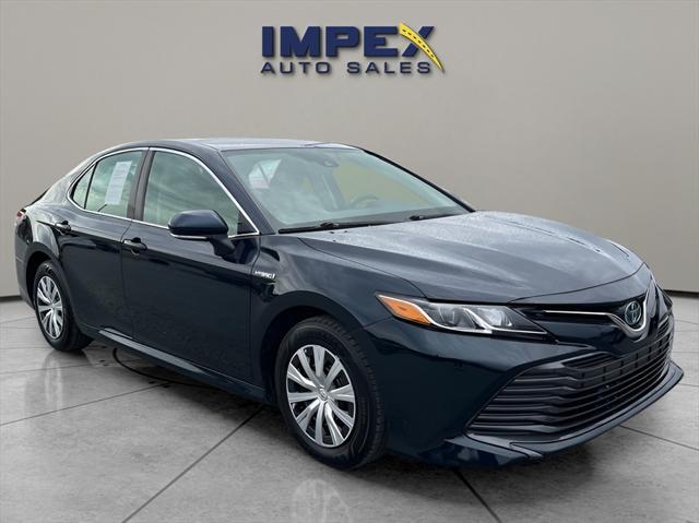 used 2019 Toyota Camry Hybrid car, priced at $17,500