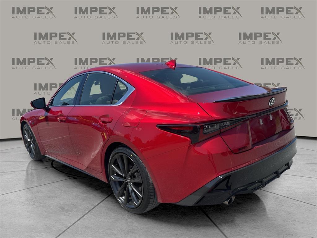 used 2025 Lexus IS 350 car, priced at $46,980
