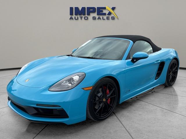 used 2018 Porsche 718 Boxster car, priced at $69,880