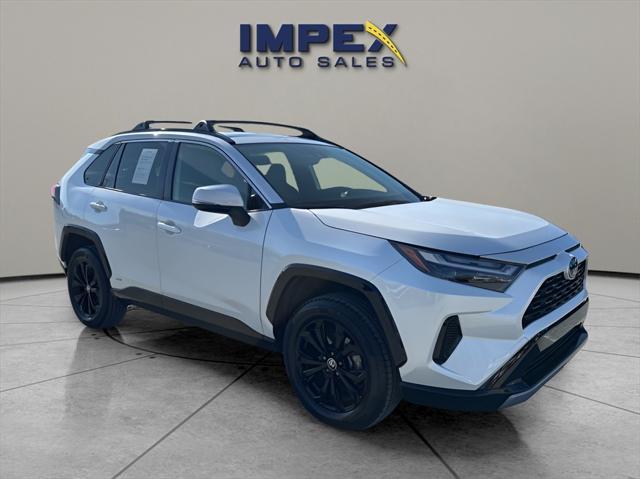 used 2022 Toyota RAV4 Hybrid car, priced at $22,300