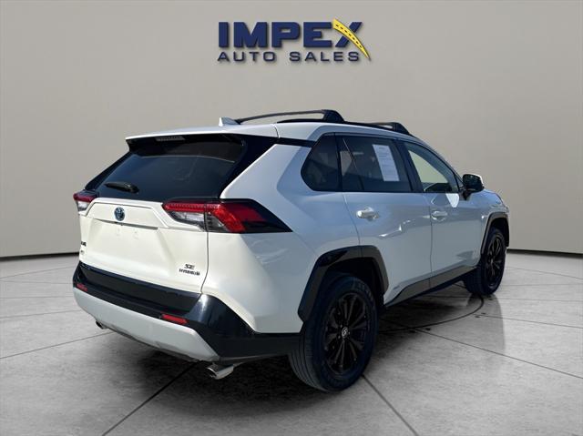 used 2022 Toyota RAV4 Hybrid car, priced at $22,300