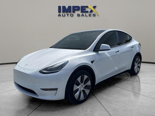 used 2021 Tesla Model Y car, priced at $31,800