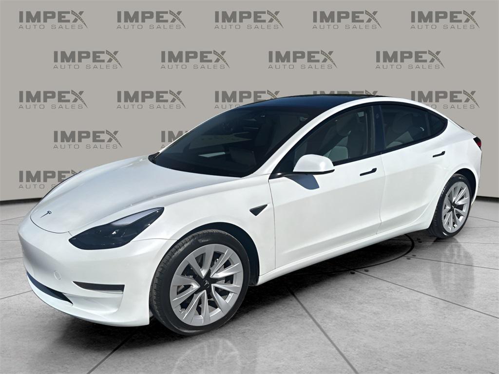 used 2023 Tesla Model 3 car, priced at $26,750
