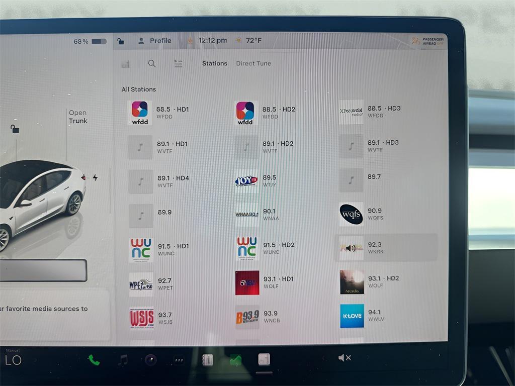 used 2023 Tesla Model 3 car, priced at $26,750