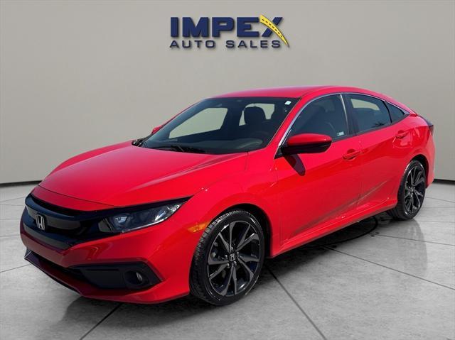 used 2020 Honda Civic car, priced at $18,995