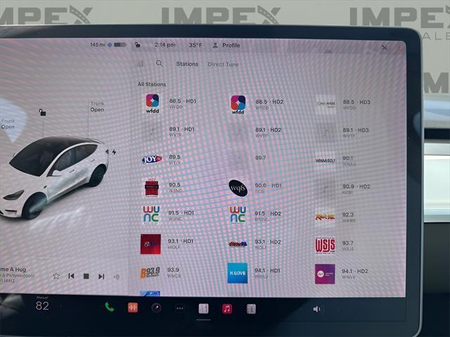 used 2021 Tesla Model Y car, priced at $31,380