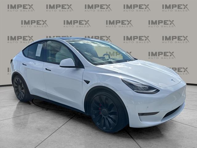 used 2021 Tesla Model Y car, priced at $31,380