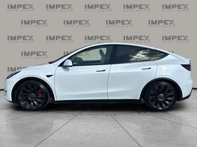 used 2021 Tesla Model Y car, priced at $31,380