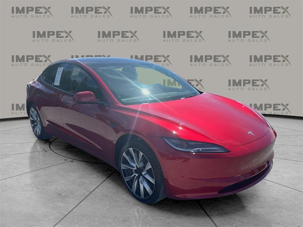used 2025 Tesla Model 3 car, priced at $37,250