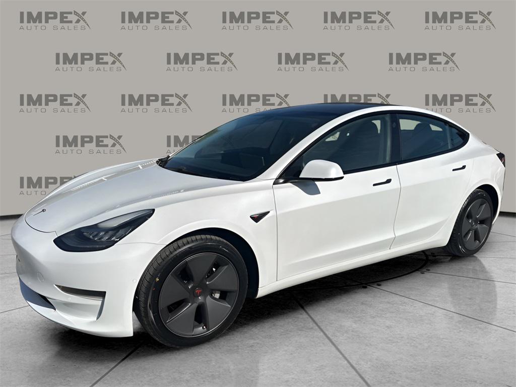 used 2021 Tesla Model 3 car, priced at $21,450
