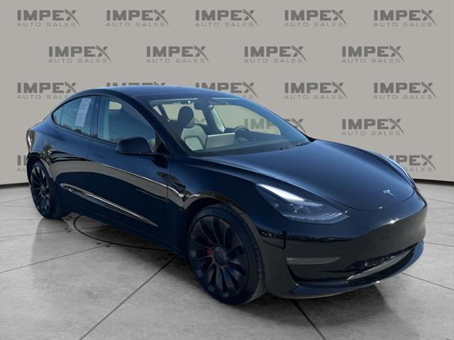 used 2023 Tesla Model 3 car, priced at $33,980