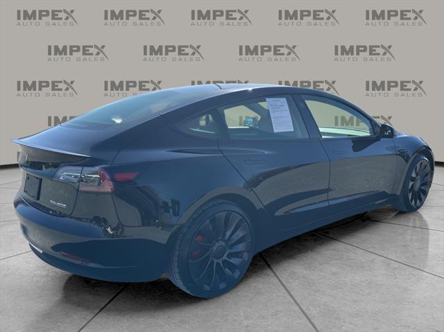 used 2023 Tesla Model 3 car, priced at $33,980