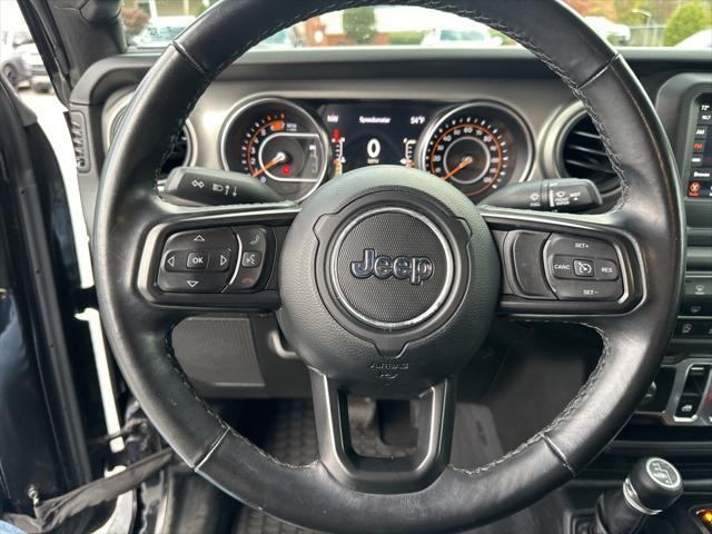 used 2021 Jeep Wrangler car, priced at $27,100