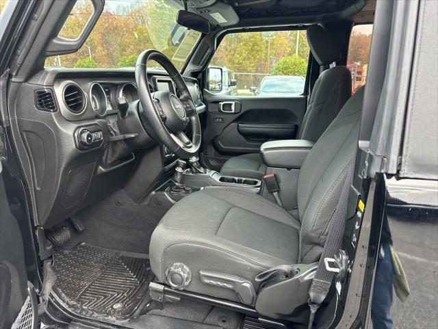 used 2021 Jeep Wrangler car, priced at $27,100