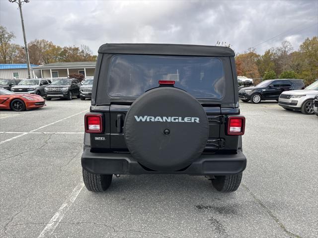 used 2021 Jeep Wrangler car, priced at $27,100