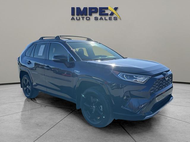 used 2021 Toyota RAV4 Hybrid car, priced at $28,180