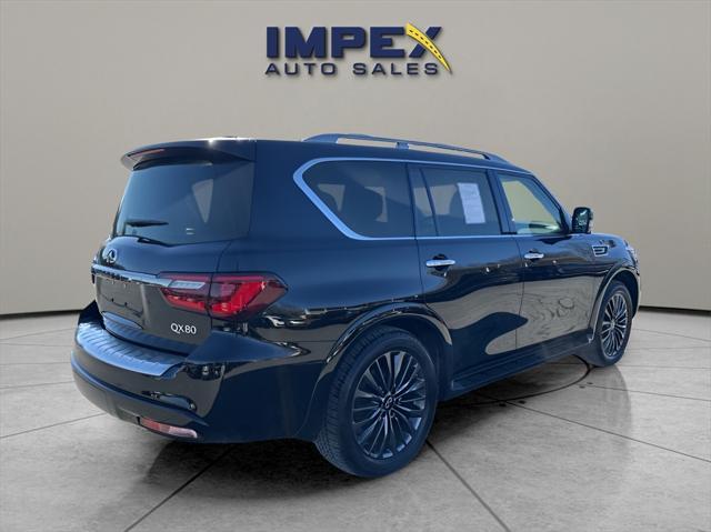 used 2024 INFINITI QX80 car, priced at $57,800