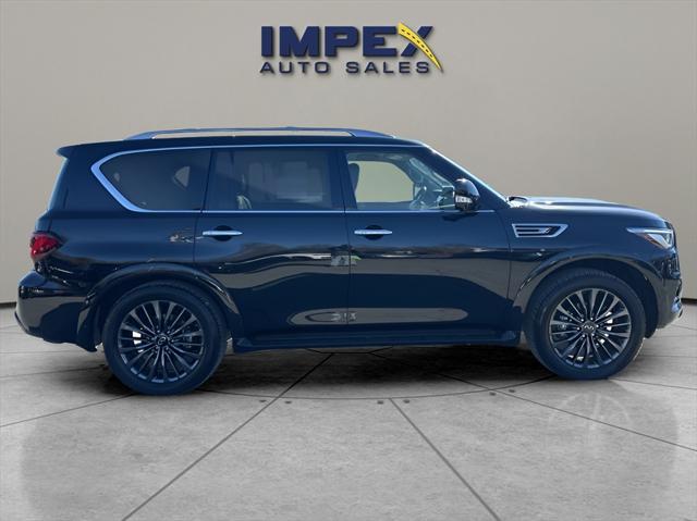 used 2024 INFINITI QX80 car, priced at $57,800