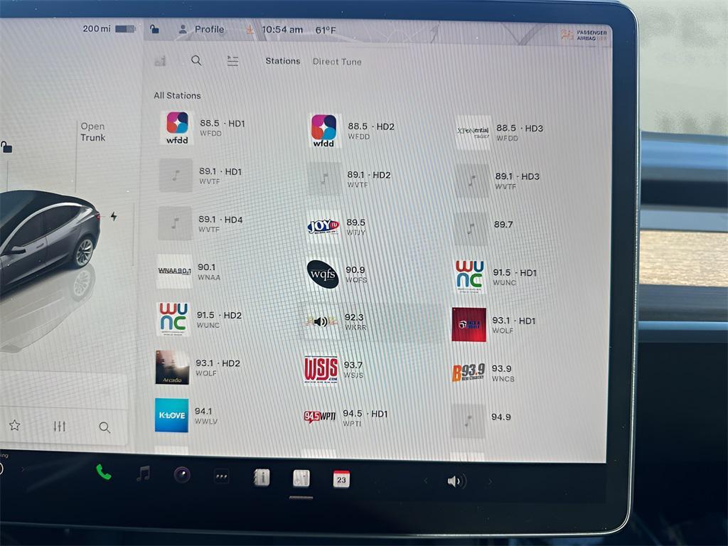 used 2022 Tesla Model 3 car, priced at $27,350