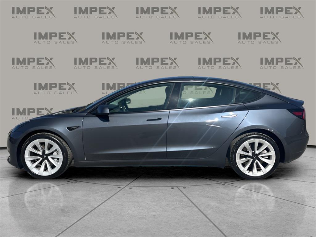 used 2022 Tesla Model 3 car, priced at $27,350