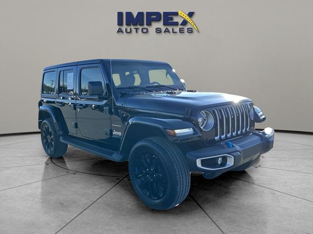 used 2023 Jeep Wrangler 4xe car, priced at $36,995