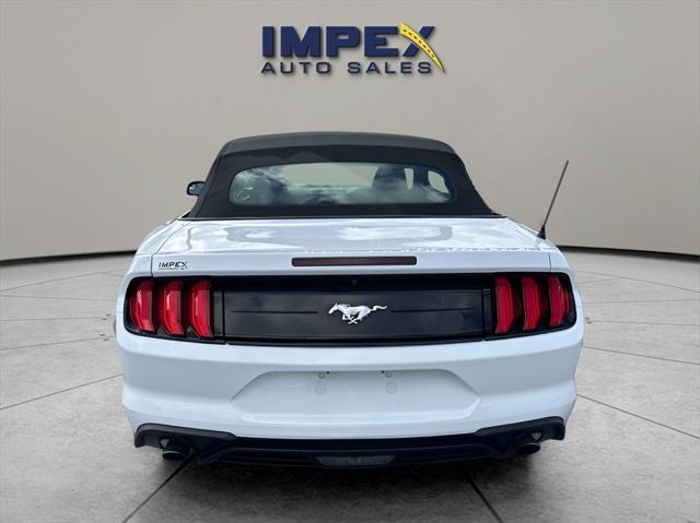 used 2018 Ford Mustang car, priced at $22,600