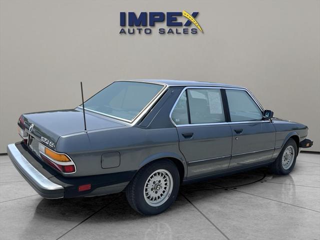 used 1985 BMW 524 car, priced at $11,500