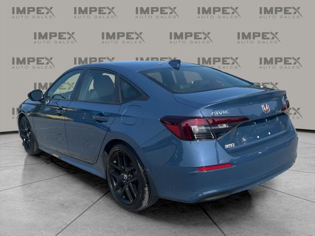 used 2025 Honda Civic car, priced at $26,450