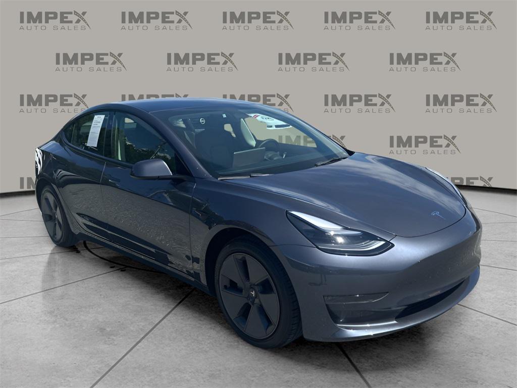 used 2023 Tesla Model 3 car, priced at $27,500