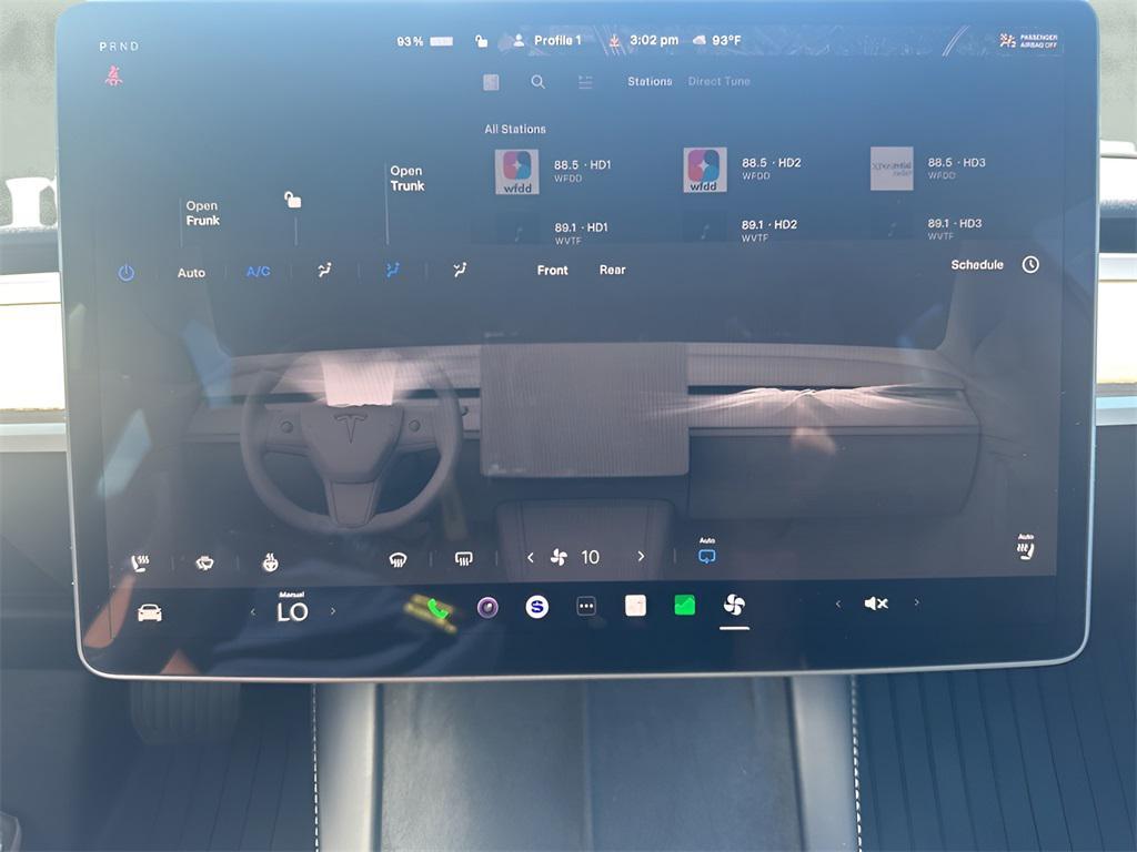 used 2023 Tesla Model 3 car, priced at $27,500