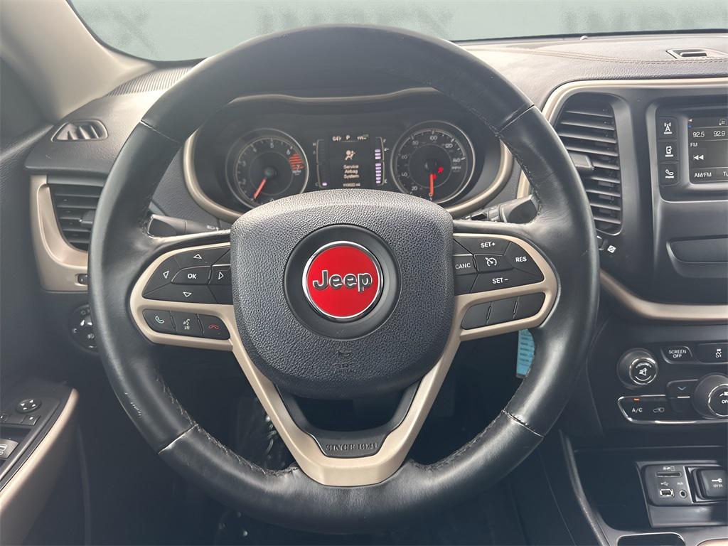 used 2017 Jeep Cherokee car, priced at $11,450