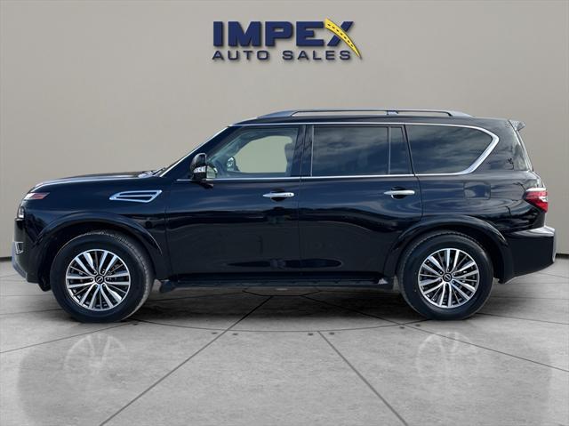 used 2023 Nissan Armada car, priced at $32,800