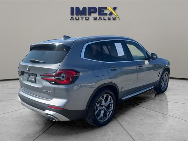 used 2023 BMW X3 car, priced at $31,500