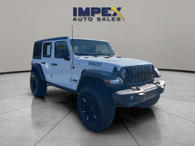 used 2021 Jeep Wrangler car, priced at $32,200