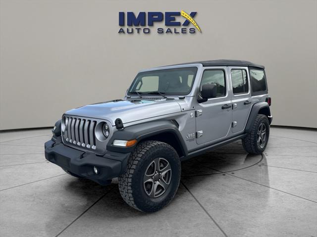 used 2018 Jeep Wrangler Unlimited car, priced at $25,200