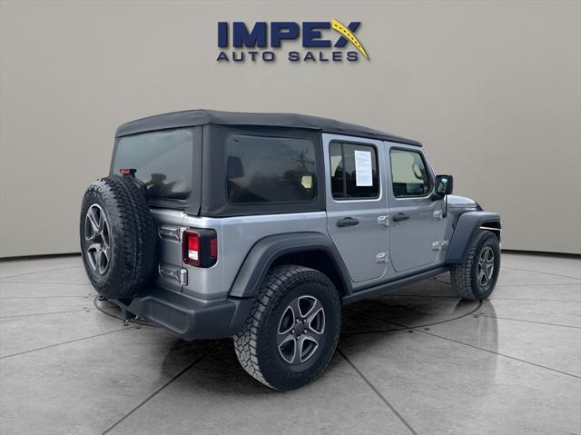 used 2018 Jeep Wrangler Unlimited car, priced at $25,200