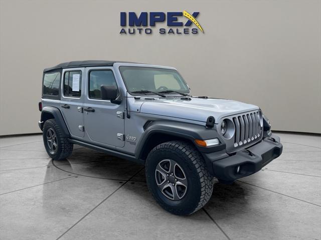 used 2018 Jeep Wrangler Unlimited car, priced at $25,200