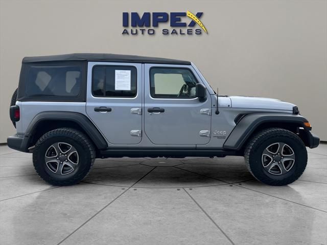 used 2018 Jeep Wrangler Unlimited car, priced at $25,200