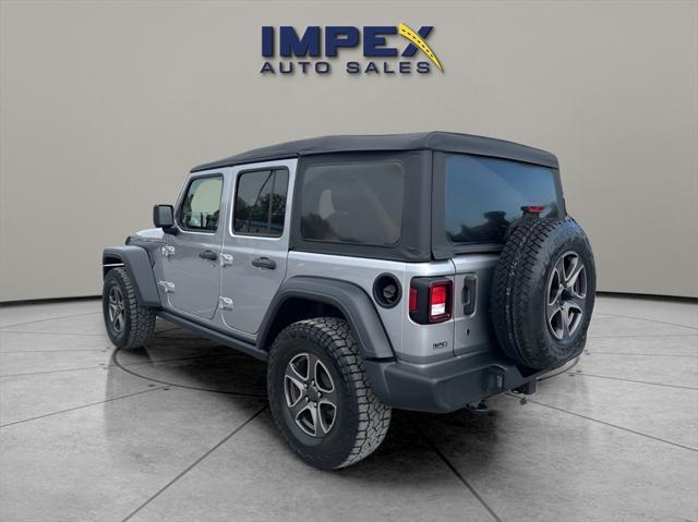 used 2018 Jeep Wrangler Unlimited car, priced at $25,200