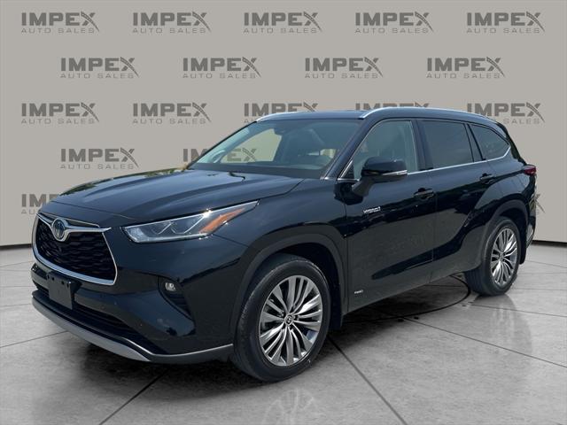 used 2021 Toyota Highlander Hybrid car, priced at $36,780