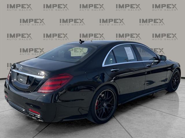 used 2019 Mercedes-Benz AMG S 63 car, priced at $59,980