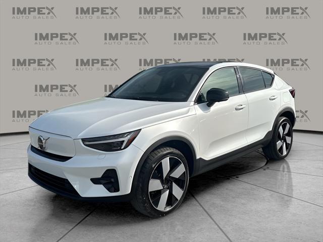 used 2023 Volvo C40 Recharge Pure Electric car, priced at $32,450