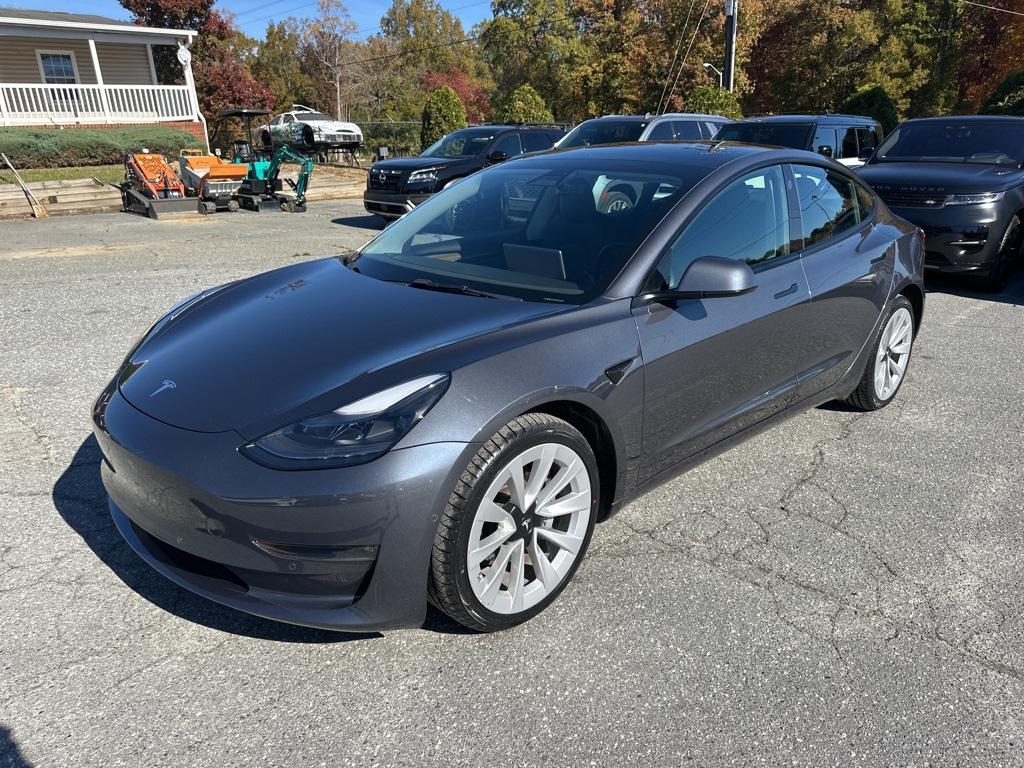 used 2022 Tesla Model 3 car, priced at $25,650