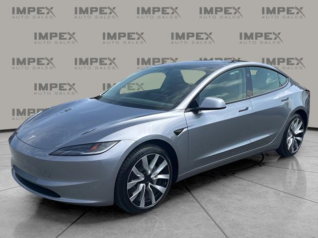 used 2025 Tesla Model 3 car, priced at $37,950