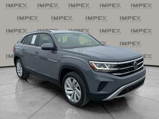 used 2021 Volkswagen Atlas Cross Sport car, priced at $22,780