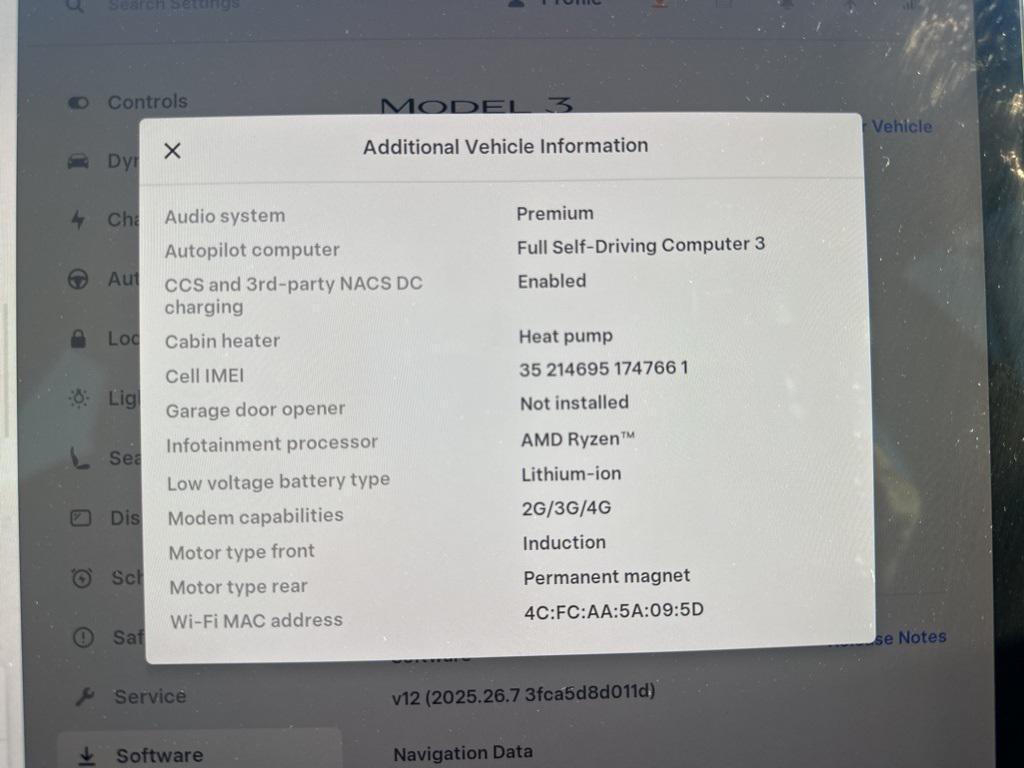 used 2022 Tesla Model 3 car