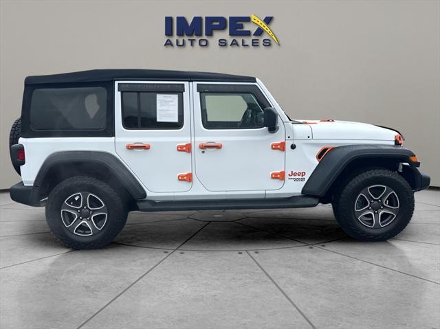 used 2021 Jeep Wrangler Unlimited car, priced at $26,980