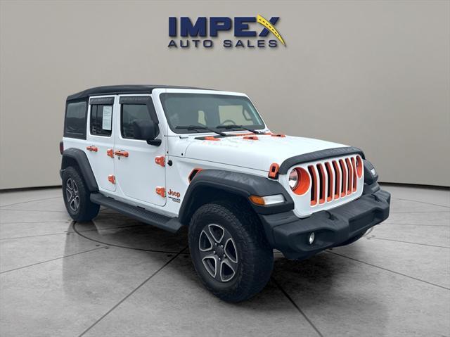 used 2021 Jeep Wrangler Unlimited car, priced at $26,980