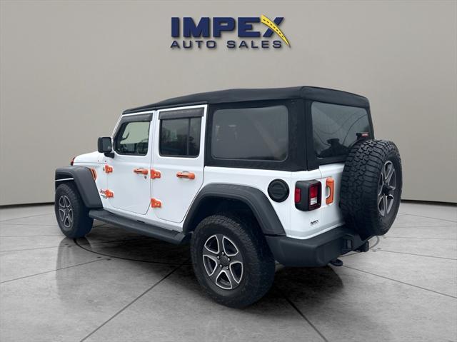 used 2021 Jeep Wrangler Unlimited car, priced at $26,980