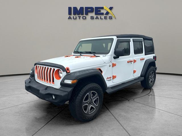 used 2021 Jeep Wrangler Unlimited car, priced at $26,980